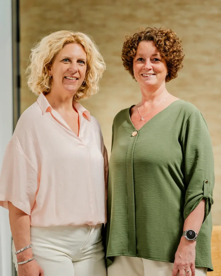Angelique Jonkheid en Chantal van Gijssel van Andante uitvaartbegeleiding